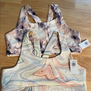 Lot of 2 Old Navy Girls XL sports bras